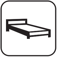 1-Bett-Zimmer