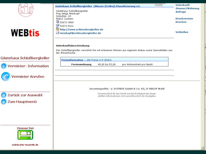 Grundeintrag Hausbeschreibung